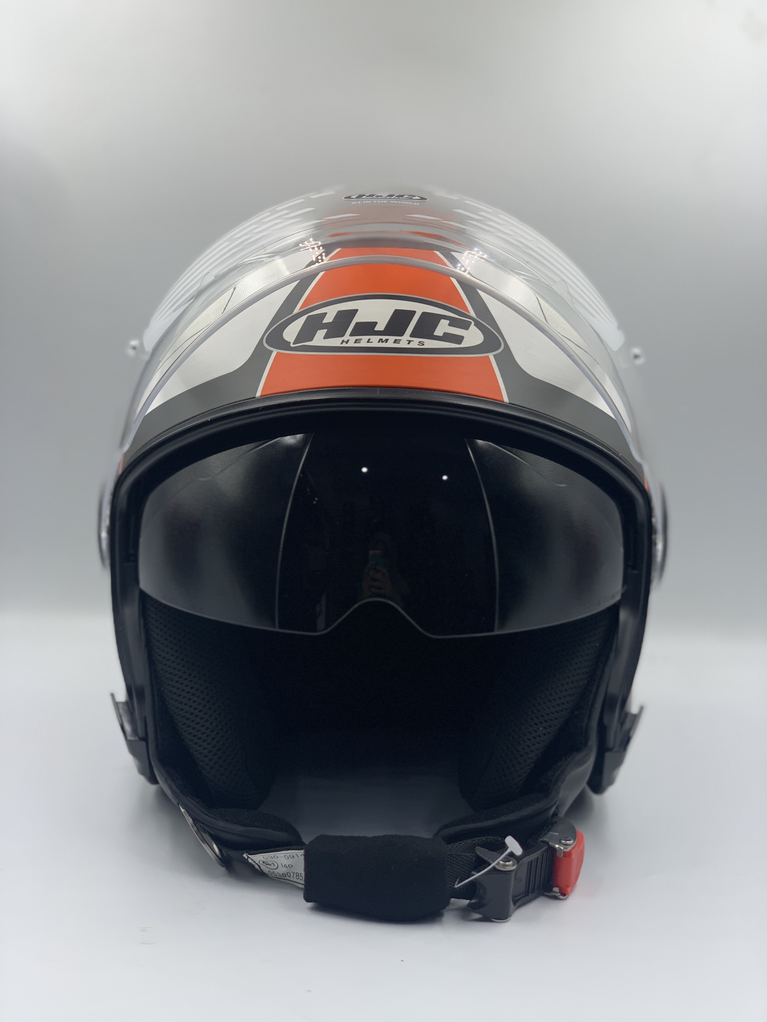 HJC Helmet I40 Panadi MC7SF Open Face (Double Visor)